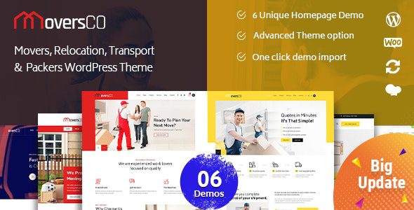 MoversCO v4.7 – 移动和包装工wordpress主题下载
