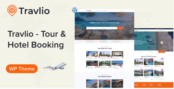 Travlio v1.0.4 – 旅行预订 WordPress 主题下载
