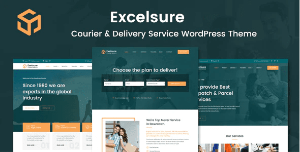 Excelsure v1.3 – 快递配送 WordPress 主题下载