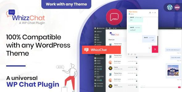 WhizzChat v1.5 – A Universal WordPress Chat Plugin 通用 WordPress 聊天插件下载