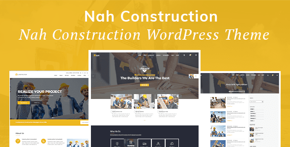 Nah Construction v.1.1.7 – 建筑业务WordPress主题下载