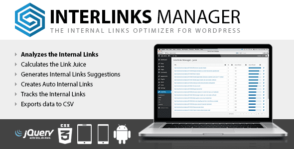 Interlinks Manager v1.43 免费下载内链优化插件下载