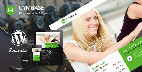 GymBase v16.1 – 反应灵敏的健身房健身WordPress主题下载