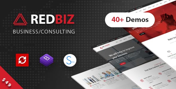 RedBiz v1.2.9 – 财务与咨询多用途 WordPress 主题下载