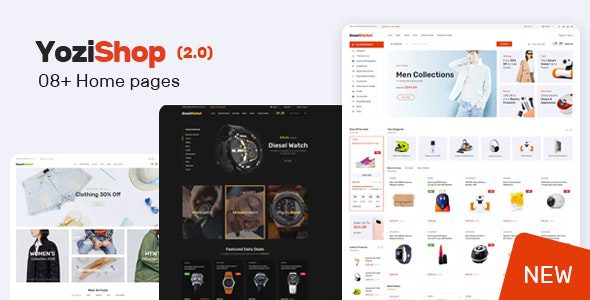 Yozi v2.0.72 – 多用途电子 WooCommerce WordPress 主题下载