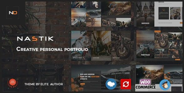Nastik v.4.8 – 创意作品集组合WordPress主题下载