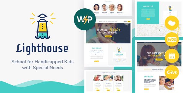 Lighthouse v1.2.12 – 残疾儿童学校和特殊需求WordPress主题下载