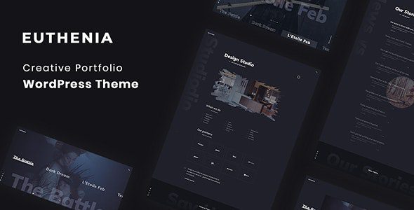 Euthenia v1.0.6 – 创意作品集 WordPress 主题下载