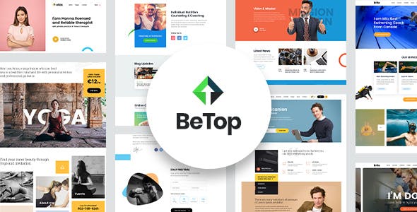 BeTop v.1.1.5 – 教练和演讲者WordPress主题下载