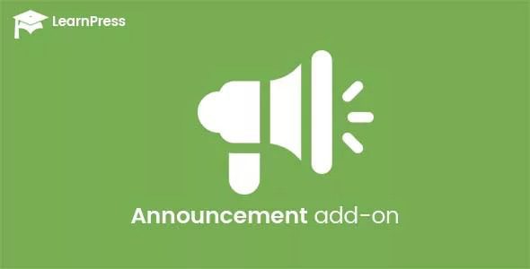 LearnPress – Announcements Addon v4.1.2 下载