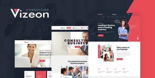 Vizeon v.1.1.7 – 商务咨询WordPress主题免费下载