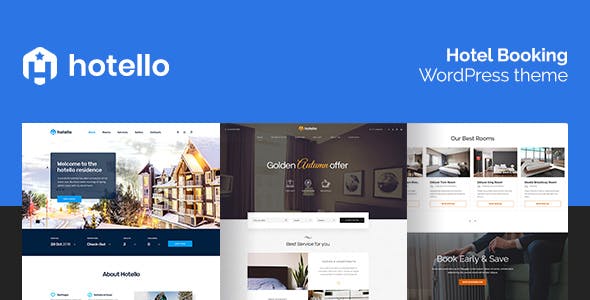 Hotello v.1.3.6 – 酒店预订WordPress主题下载