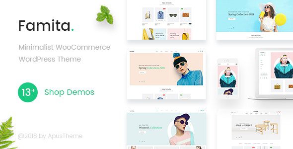 Famita v1.4.3 – 极简主义 WooCommerce WordPress 主题下载