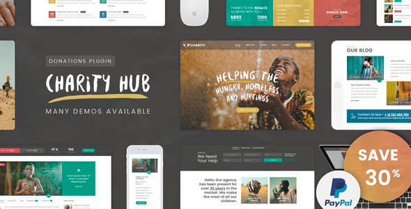 Charity Foundation v.2.7 – 慈善中心 WP 主题下载
