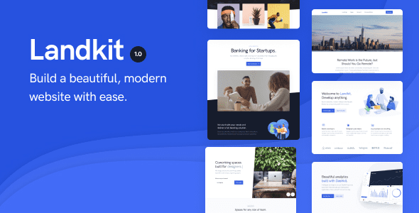 Landkit v.1.0.17 – 多用途商务 WordPress 主题下载