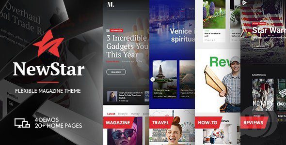 NewStar v1.3.7 – 新闻 WordPress 主题下载