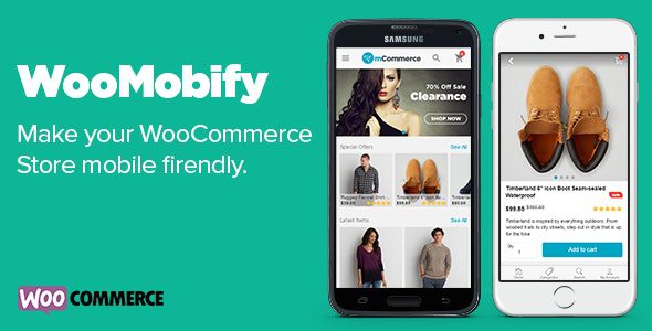 WooMobify v.1.5.9.5 – WooCommerce移动主题下载