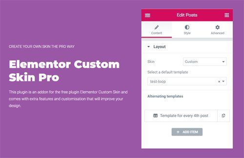 Elementor Custom Skin Pro v.3.2.5 插件下载