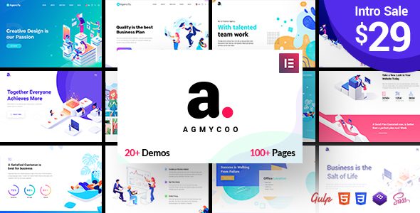 Agmycoo v2.3 – 创意数字代理主题下载