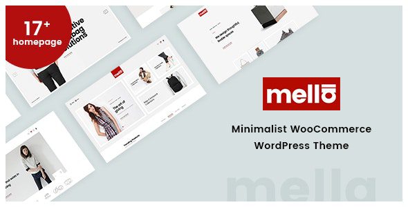 Mella v1.2.24 – 极简主义 Ajax WooCommerce WordPress 主题免费下载
