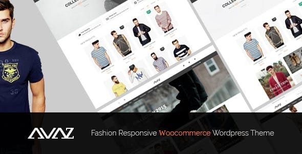 Avaz v.2.7 – 时尚响应 WooCommerce WordPress 主题下载