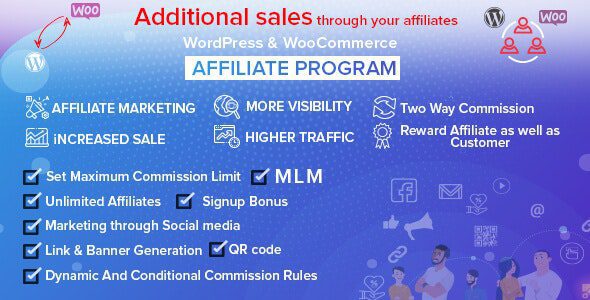 WordPress & WooCommerce Affiliate Program v8.8.0 联盟营销插件下载