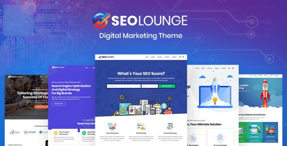 SEOLounge v.5.0 – SEO 机构 WordPress 主题下载