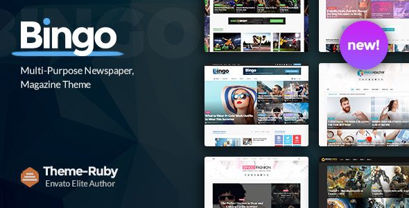Bingo v.3.2 – 多功能报纸杂志主题免费下载