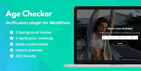 Age Checker for WordPress v1.3.3 年龄验证插件下载