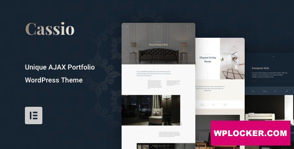 Cassio v3.6.2 – AJAX Portfolio WordPress 主题下载