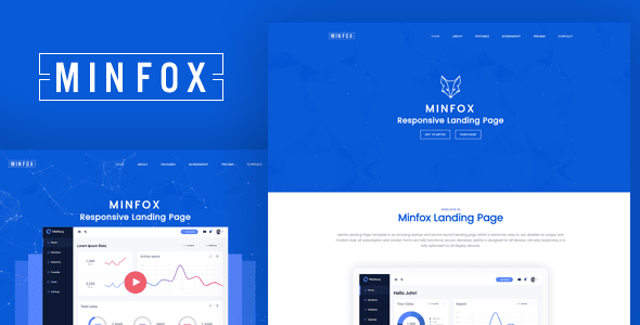 Minfox v1.5.4 – Onepage商务WordPress主题下载