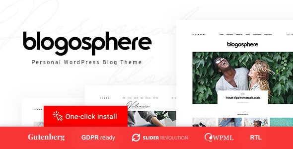 Blogosphere v.1.1.1 – 多用途博客主题下载