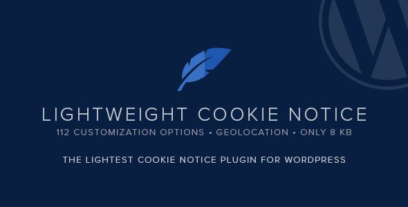 Lightweight Cookie Notice by DAEXT v.1.43 轻量级和可定制的 cookie 隐私协议插件下载
