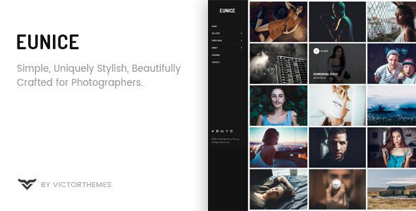 Eunice v.1.9.0 – 摄影作品集WordPress主题下载
