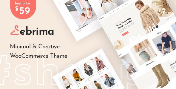 Ebrima v.1.2.10 – 极简和创意的WooCommerce WP主题下载
