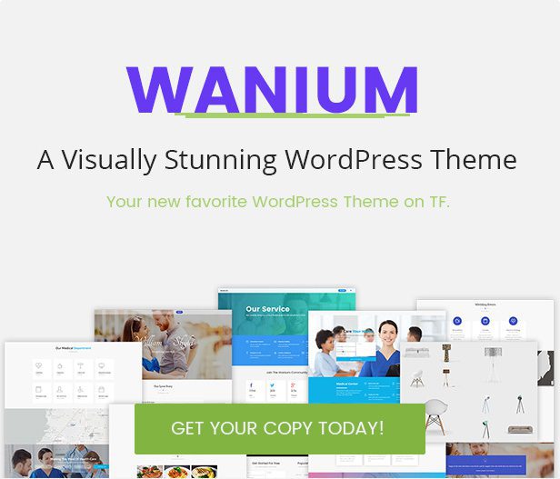 Wanium v1.9.8 – 优雅的多概念主题下载