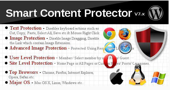 Smart Content Protector  Pro v8.4 –  WP复制保护插件下载