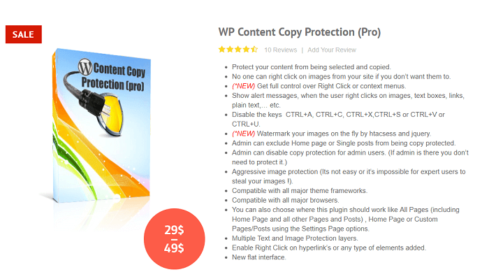 WP Content Copy Protection & No Right Click (Pro)  v17.6  禁用网页文本复制插件下载