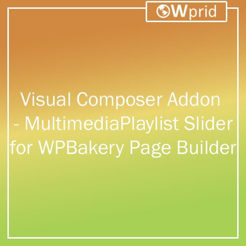 Multimedia Playlist Slider for WPBakery Page Builder v2.1 YouTube 和 Vimeo 视频播放器轮播滑块插件下载
