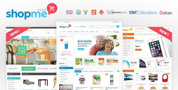 ShopMe v.1.6.6 – 电子商务WordPress主题下载