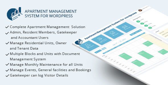 WPAMS v49.5.0 – WordPress 公寓管理系统 下载