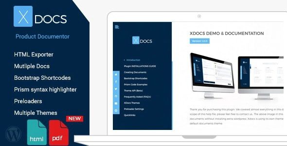 X Docs v1.1.1 WordPress 产品文档创建插件下载