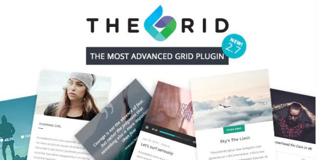 The Grid v2.8.2 免费下载– 响应式 WordPress 网格插件