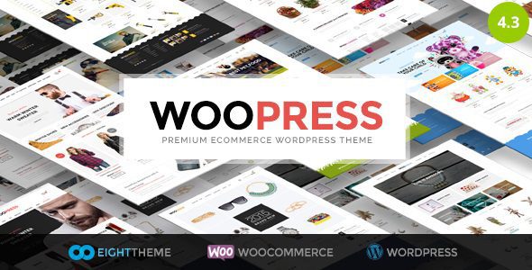 WooPress v.6.5.2 – 最佳响应式电子商务WordPress主题下载