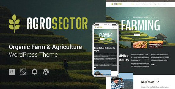 Agrosector v1.5.4 – 农业和有机食品可湿性粉剂主题下载