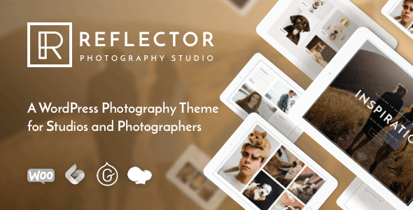 Reflector v1.3.8 – 工作室摄影 WordPress 主题下载