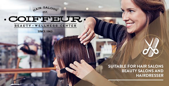 Coiffeur v6.7 – 美发沙龙WordPress主题下载