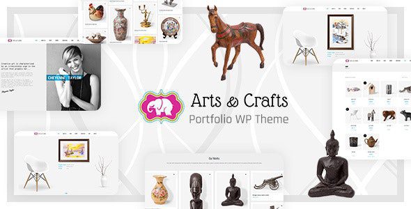 Crafts & Arts v3.4 – 手工艺术家 WordPress 主题下载