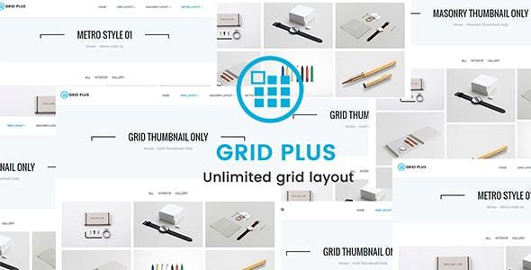 Grid Plus v3.4 – WordPress 网格帖子插件下载