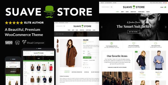 Suave v2.2.1 – 多功能 WooCommerce 主题免费下载